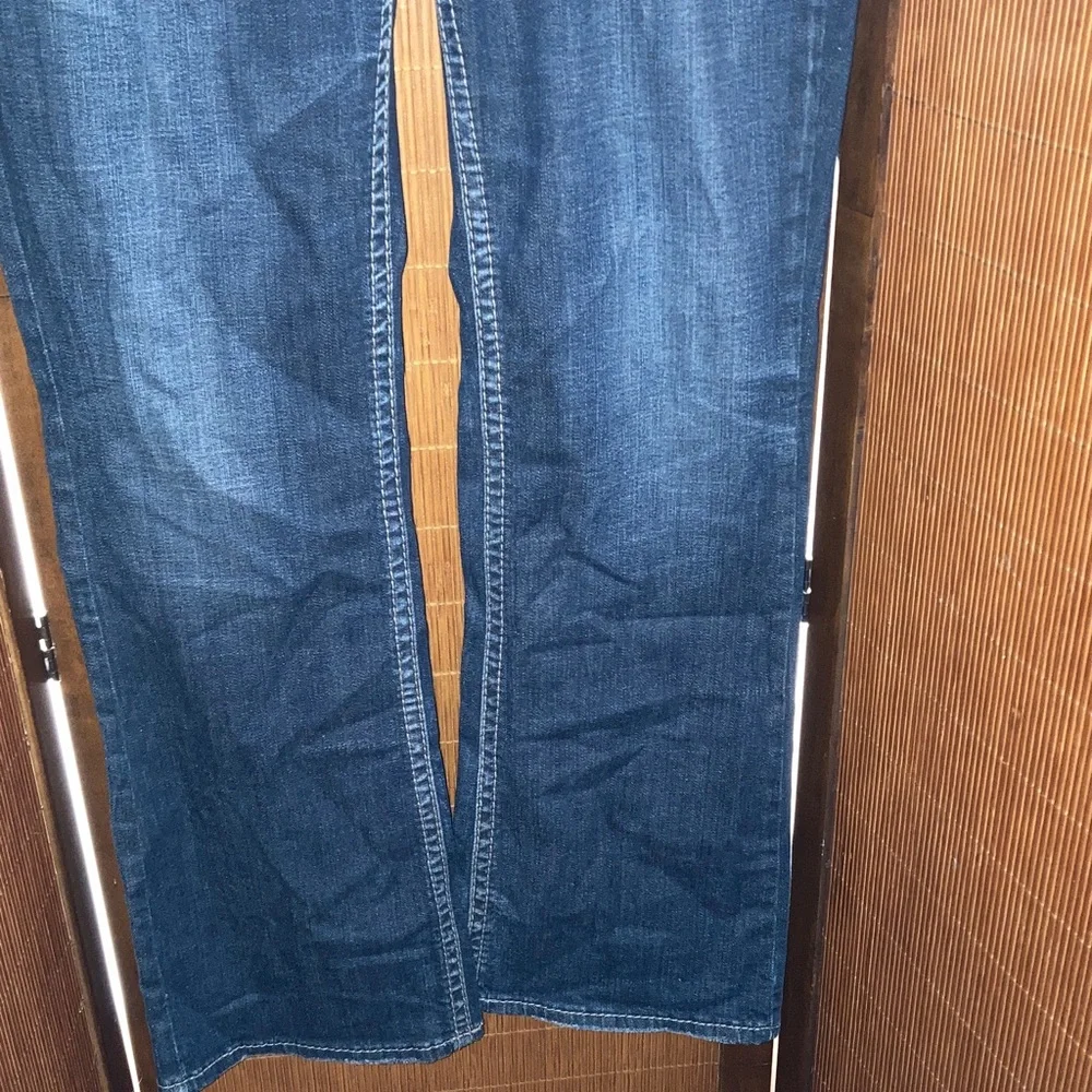 Silver Dark Blue Women's Denim Jeans 30 - Picture 4 of 8